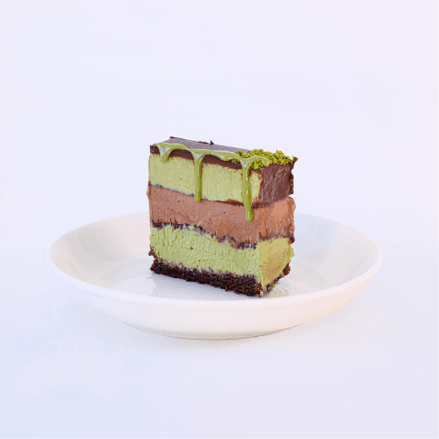 Dolce and Banana Gelato Slice